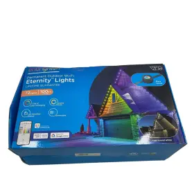 No1819 Enbrighten 030878831819 Outdoor Color-changing Eave Lights 100ft Black Strand Tc #no1819