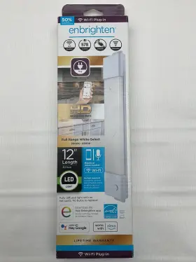 38938 Enbrighten 12 Inch Led Light 3 Settings 413 Lumens Dimmable Linkable
