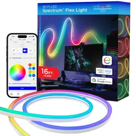 B0fd4xwr53 Enbrighten Vibe Spectrum Led Neon Rope Lights Indoor Smart Color Changing