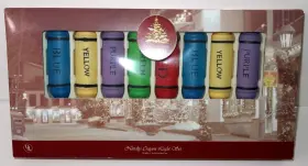 Enchanted Forest 738449517529 Vintage Novelty Crayon 10-light Set Christmas 2002
