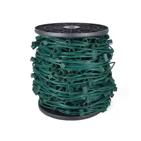 12c9-1000 Encoidoz 1000ft C9 Outdoor String Light Stringer E17 Socket 12 Inch Spacing Chr