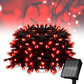 Sdl180914 Ericson Manufacturing Outdoor String Lights Solar Powered Waterproof Christmas Garden Dec