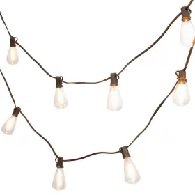 2465830ec Everlasting Glow Outdoor 15 Ft. Solar Edison Bulb Led Patio String Light