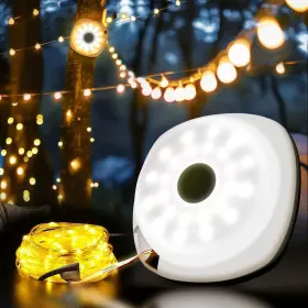 Als-1358-us Favourlite Camping String Lights 2 In 1 Outdoor 33ft Quick St