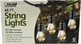 1179202 Feit Electric String Outdoor Lights