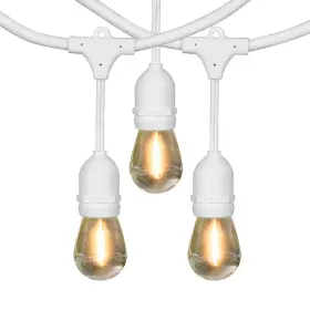 1246612 Feit Electric Outdoor Weatherproof String Light Set 48ft 24 Led With 26 Bulbs White 1246612 Feit Electric Outdoor Weatherproof String Light Set 48ft 24 Led With 26 Bulbs White