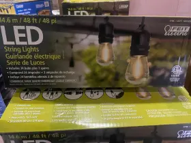 1603293 Feit Electric 48ft Led Filament String Light Set