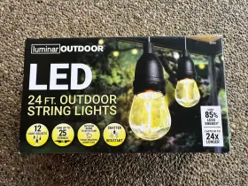 72122 Feit Electric Luminar Outdoor Led 24ft. String Lights