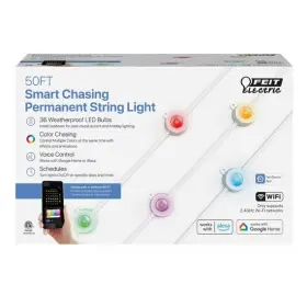 Sl50-36 Feit Electric Sl50-36/rgb/ag Smart Rgbic Color Changing Outdoor Led String