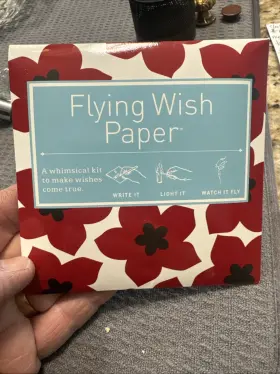 Vikm-020 Flying Wish Paper - Write It. Light It And Watch Fly 5 Inch X Mini Kits Vikm-020 Flying Wish Paper - Write It. Light It And Watch Fly 5 Inch X Mini Kits