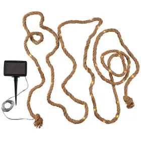 Fox Valley Traders 840167235569 60 Led Solar Rope Lights Panel Included - Measures To 21 Feet