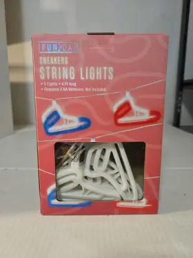 Fun Day 490741409390 Sneakers String Lights