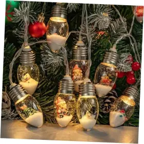 Gamiu 761729119717 16.6ft Vintage Christmas Lights For Indoor Bedroom Decorations - 30 Led Globe