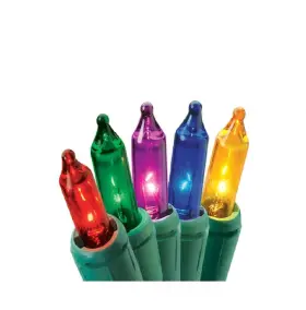 64655lo Ge Constanton 300count Miniature Lights Multicolor Incandescent Light 31ft