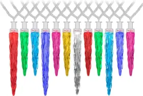 1007721304 Gemmy Lightshow Colormotion Multicolor 24icicle Light String Led Christmas