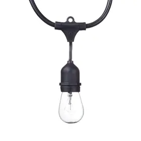 Tv-241493-u-a Globe Electric 48ft Led Vintage S14 80 Lumens 24-bulb String Light Set Open Box