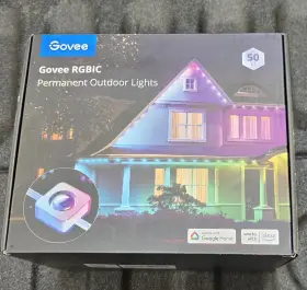 Govee 850061998040 Led Permanent Outdoor Lights Smart Rgbic 50ft Govee 850061998040 Led Permanent Outdoor Lights Smart Rgbic 50ft