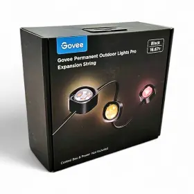 Govee 850061998910 16ft Permanent Outdoor Lights Pro Expansion String Black