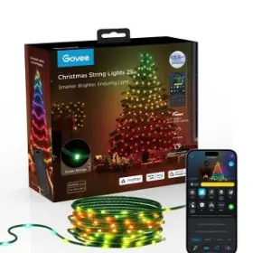 Govee 914217516299 65.6ft Green Christmas String Lights