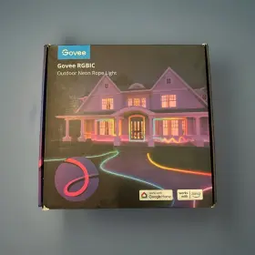 A61a8 Govee Rgbic Outdoor Neon Rope Lights 64 Scene Modes H61a8-waterproof 32.8ft 10m