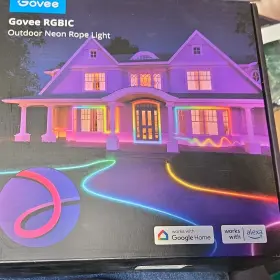 H61a8d1 Govee Rgbic Outdoor Neon Rope Light Waterproof Multicolor Alexa Google Home