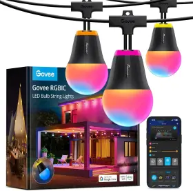 H7033 Govee Outdoor String Lights H1 50ft Rgbic With 15 Dimmable Warm