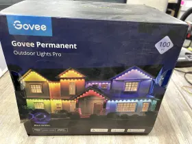 H706a Govee Permanent Outdoor Lights Pro 100ft Black Version Rgbwwic