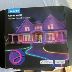 Skuh5181d1 Govee Rgbic Outdoor Neon Rope Light Multicolor Led Smart Alexa Google Home