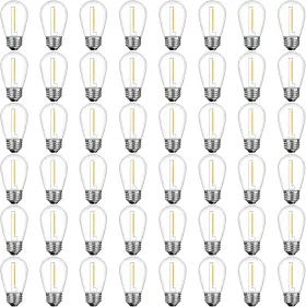 Hcp103-dp3  Gvvoohome 48 Pack S14 Led Replacement Bulbs E26 Dimmable Warm White 2200k Outdoor