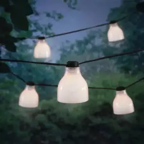 Hampton 736916704625 Bay Outdoor/indoor 10 Ft. Plug-in Type G Bulb String Light With 8 Lights