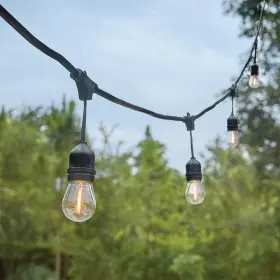 Hampton Bay 017801728200 Outdoor/indoor 48 Ft. 24 Socket Plug-in Filament Led S14 Edison Bulb