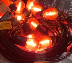 Hampton Bay 017801730210 Shatterproof Filament String Lights 48ft No Box