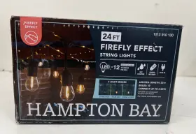 Hampton Bay 1013910130 12light 24ft. In/outdoor Plug-in Led Embedded Firefly String-light