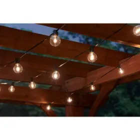 Hampton Bay 819270029204 25-light 25 Ft. Outdoor Plug-in Globe Led G40 Bulb String-light