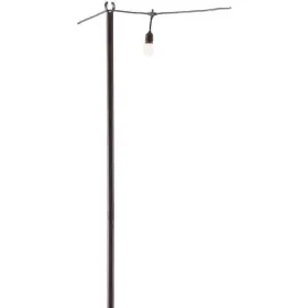 Hampton Bay 842674053308 9.8 Ft. String Light Pole In Black 1-pack