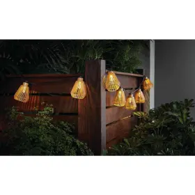 10-heads Hampton Bay 842674053544 11 Ft. Outdoor/indoor Plug-in Led Lantern String Light