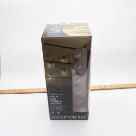Nxt-sl9507-bk Hampton Bay Outdoor/indoor Fairy String Led Light Copper Black 1005698247