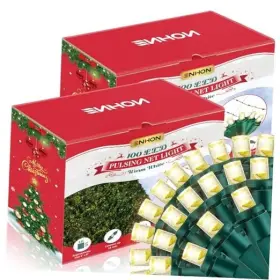 Heshan City Into Lighting Co Ltd 679065851287 10ft Led Outdoor String Lights - Waterproof Patio Plug In Only