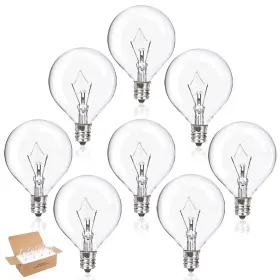 B0d83lbhxq Hinuaxbulb 8 Pack 25 Watt Wax Warmer Bulbs Replacement Light Bulb For Full Size