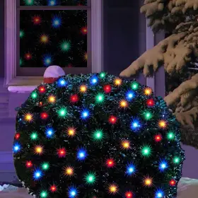 Hishiny Hob-144/3-n Led Christmas Net Lights Outdoor 6 Feet X Multicolor