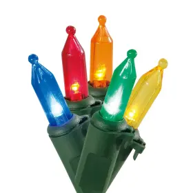 L9500001mu09 Holiday Time Multi-color Led Mini Lights Lighting 116 Ft