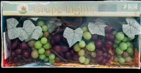 6-d-so8 Home And Beyond Set Of Grape Cluster Lights 6 Clusters On String Indoor/outdoor Tested