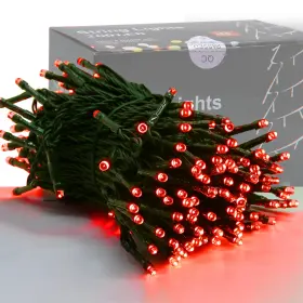B09dc986dy Home Lighting 66ft 200 Led Christmas String Lights Green Wire 8 Modes Indoor/outdoor