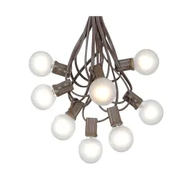 1008414796 Hometown Evolution Inc G40 Warm White Led Fairy Outdoor Patio Brown Wire String Lights Bistro Cafe Yard 1008414796 Hometown Evolution Inc G40 Warm White Led Fairy Outdoor Patio Brown Wire String Lights Bistro Cafe Yard