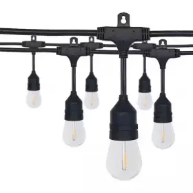 St124e214180 Honeywell 24 Ft. Plug-in A-shape Bulb Led String Light Set For Outdoor/indoor