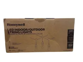 St148e214285 Honeywell Outdoor/indoor 48ft Plug-in A-shape Bulb String Light Set St148e214285 Honeywell Outdoor/indoor 48ft Plug-in A-shape Bulb String Light Set