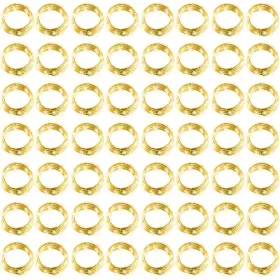 B09vt1l37q Hortsun 100pk Fairy Lights 7ft 20 Led Battery Operated 3 Speed Modes Warm White
