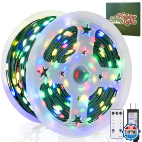 B0fkspw8wz Hyh 1000 Led Christmas String Lights 328ft Multicolored Ip67 Waterproof Outdoor