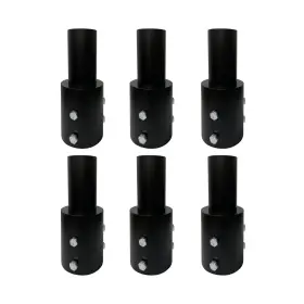 Rc01 Ifvbey 6pcs Slip Fitter Light Pole Adapter - For 3 Inch Round 2 3/8