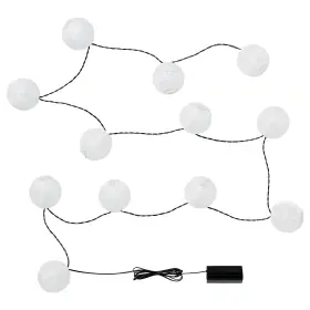 023950 Ikea Solvinden White Led Outdoor/indoors 12 String Lights Battery Operated